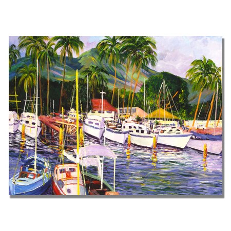 Trademark Fine Art Manor Shadian 'Lahaina Maui' Canvas Art, 30x47 MA0312-C3047GG